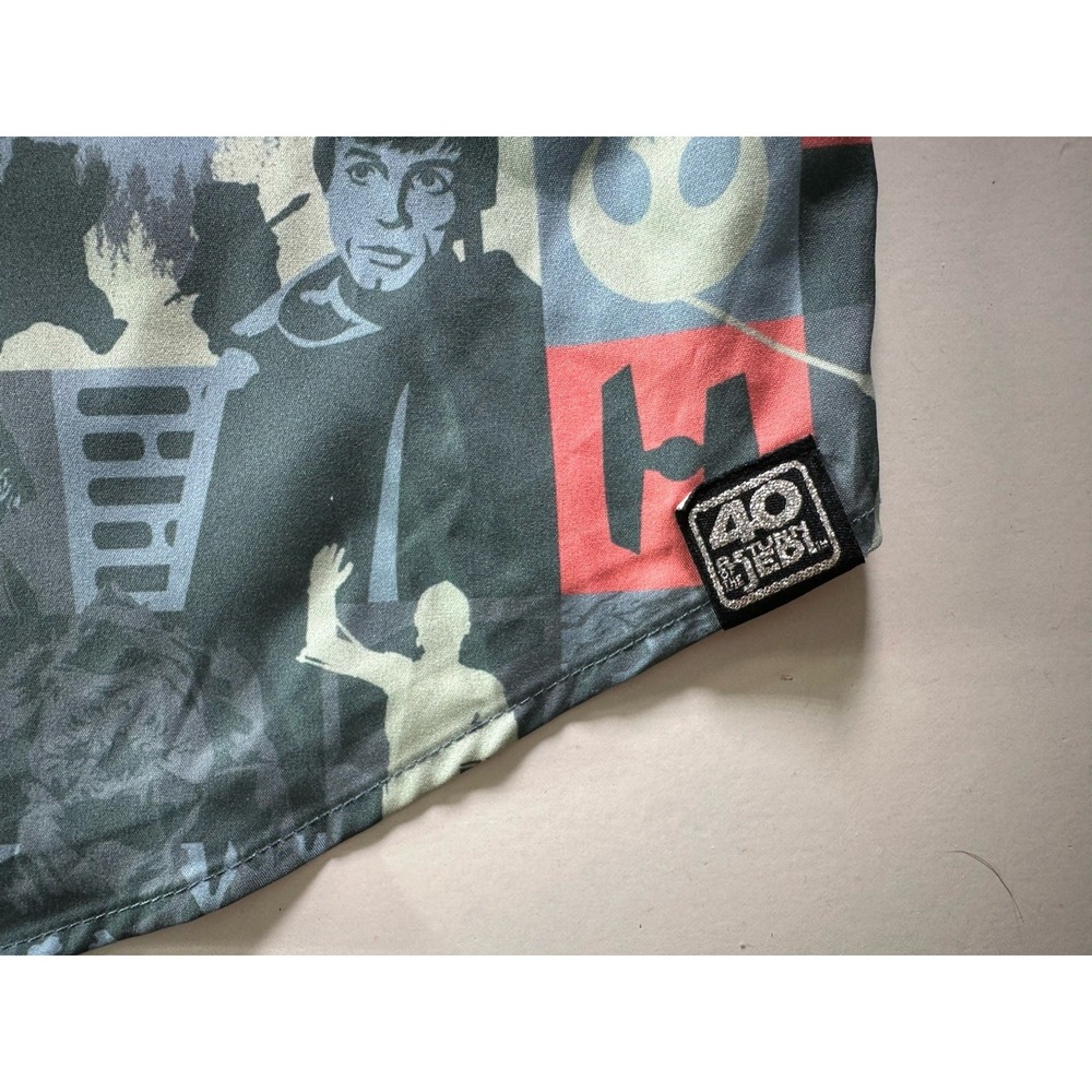 RSVLTS Star Wars May The 4th ''Trilogy's End'' Button Down Shirt Large Kunuflex - Picture 9 of 11